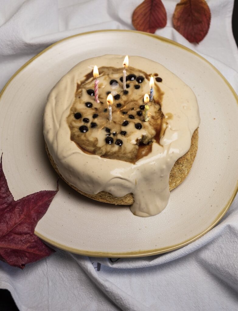 Homemade boba lava cake by Xuan